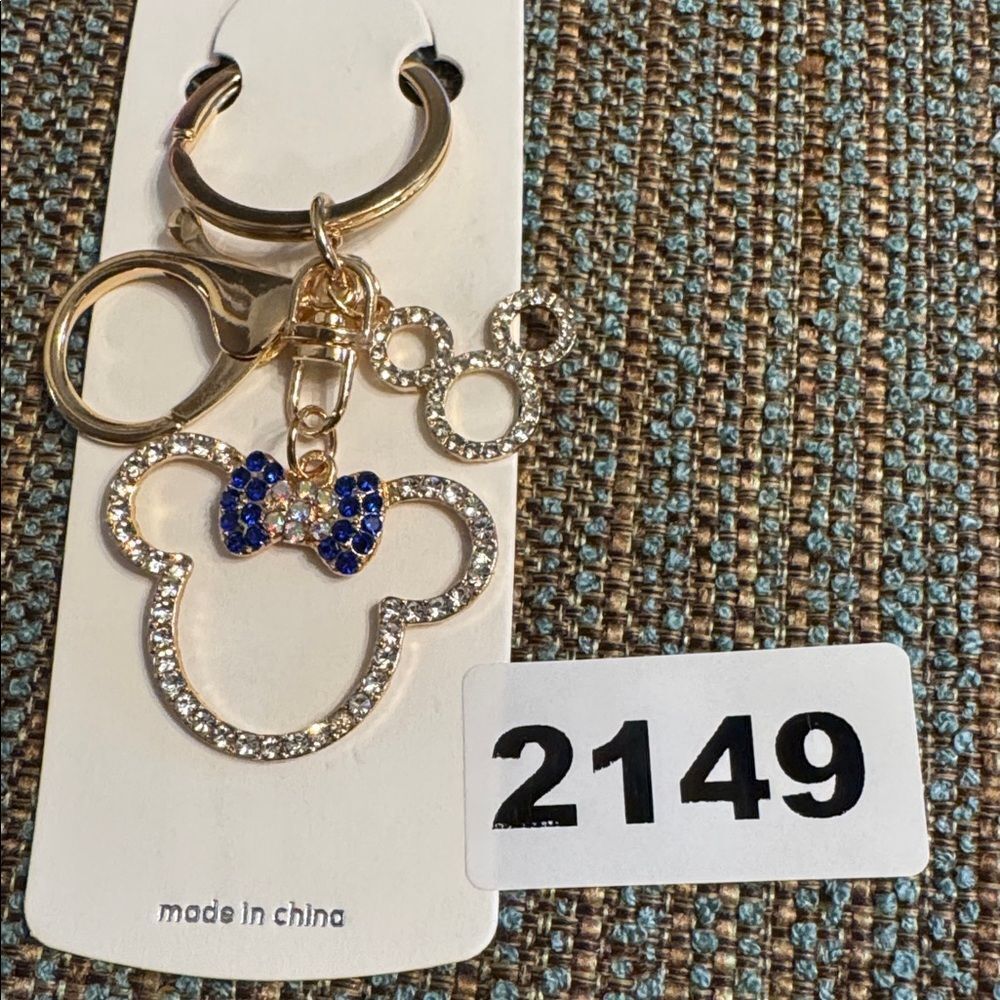 2149 Micky Mouse Key Ring, Bag Charm